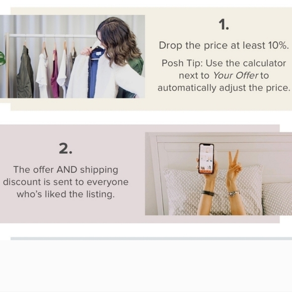 ⬇️CCO HOW TO GET REDUCED SHIPPING COSTS PAID FOR BY POSHMARK CCO PRICES ARE FIRM - Picture 5 of 10